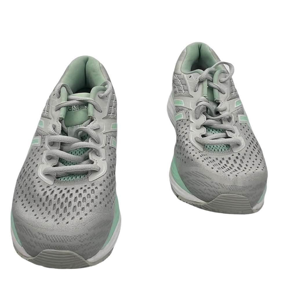 Asics Silver Green FlyteFoam Gel Cumulous Sneakers Size 9 1/2 Women's